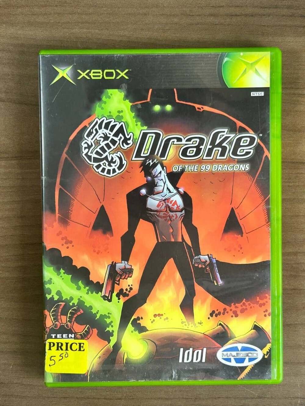 Drake of the 99 Dragons Original Xbox 2003 CIB Complete Disc Manual Case